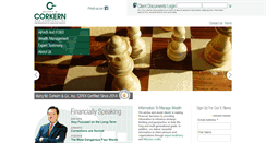 Desktop Screenshot of bcorkern.com