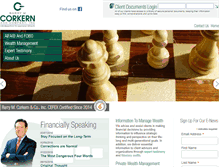 Tablet Screenshot of bcorkern.com